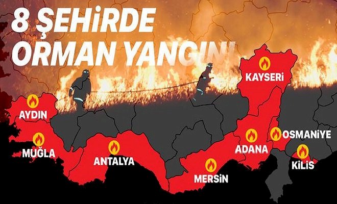 Türkiye'nin alevlerle mücadelesi...